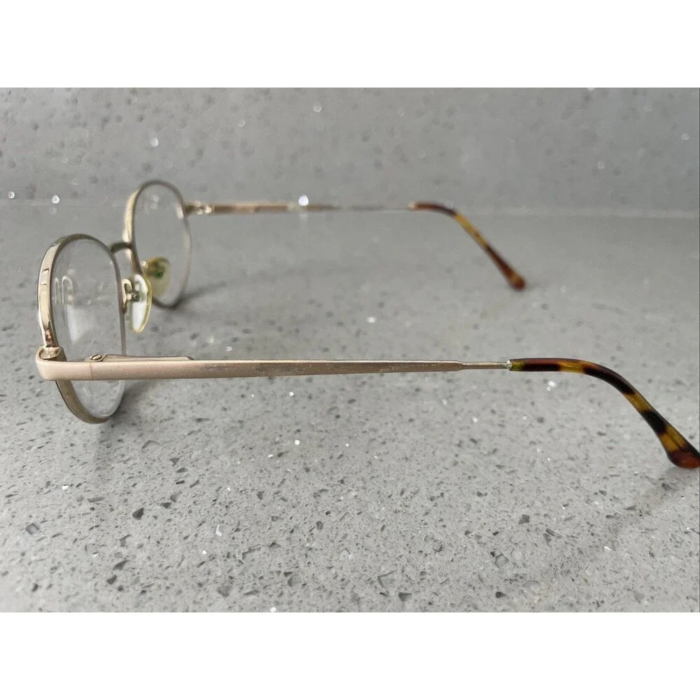 AO Safety YP20 Z87-2 53-17-135 Demi/Gold Full Rim Eyeglasses Frames ONLY Tortois